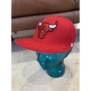 NBA Chicago Bulls SNAPBACK CAP HAT ULTRA GAME RED Adjustable
